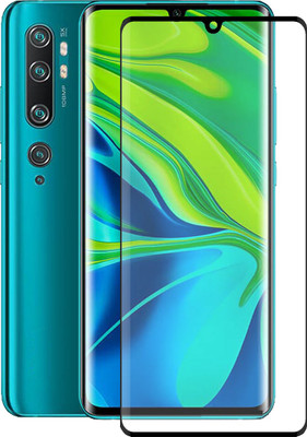 lazzymoby Edge To Edge Tempered Glass for Xiaomi MI Note 10(Pack of 1)