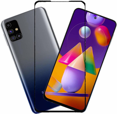 XRENGTH Edge To Edge Tempered Glass for Samsung Galaxy M31s(Pack of 1)
