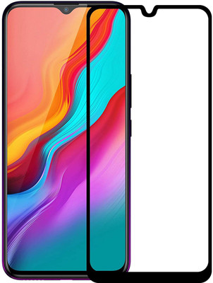 INFINITYWORLD Edge To Edge Tempered Glass for Infinix Hot 8(Pack of 1)