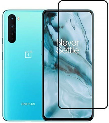 AKSHUD Edge To Edge Tempered Glass for OnePlus Nord(Pack of 1)