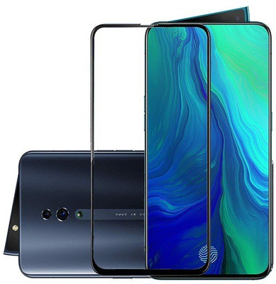 KARTRAY Edge To Edge Tempered Glass for Oppo Reno(Pack of 1)