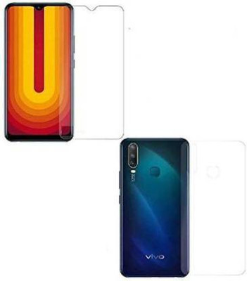 RUNEECH Front and Back Screen Guard for VIVO U10(Pack of 2)