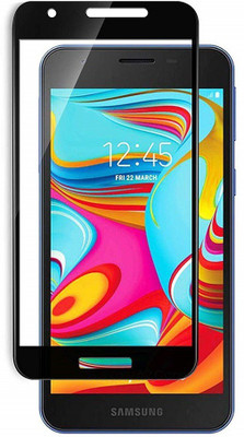 Colorcase Tempered Glass Guard for Samsung Galaxy M01 CORE(Pack of 1)