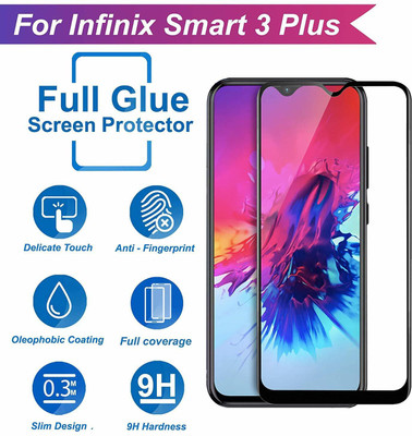 LIKEDESIGN Tempered Glass Guard for INFINIX SMART 3 PLUS(Pack of 1)