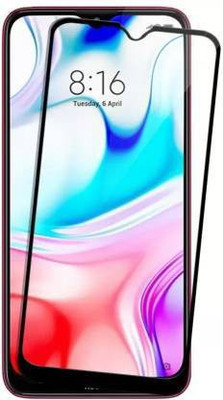 kentop Edge To Edge Tempered Glass for MI REDMI 8A DUAL + M2001C3K3I(Pack of 1)