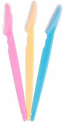CRIYALE 3 pc of Eyebrow or Face Hair Removal Safety Shaving Razors, Women(Pack of 3)