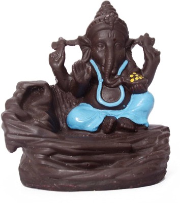 Ishu handi artistic Decorative Showpiece  -  5 cm(Polyresin, Blue, Brown)