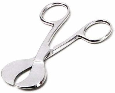 Forgesy STAR Umbilical Cord Cutting Scissor American Pattern Strong Cut Scissors(Blunt/Sharp Blades)
