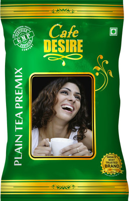 CAFE DESIRE Instant Plain Tea Premix - 1 kg Tea Blend Pouch(1 kg)