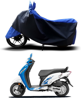 ANTHUB Two Wheeler Cover for Honda(Activa i, Blue)