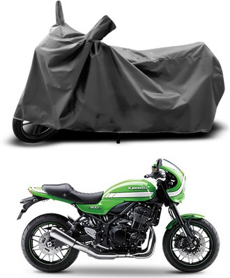 SEBONGO Two Wheeler Cover for Kawasaki(Grey)