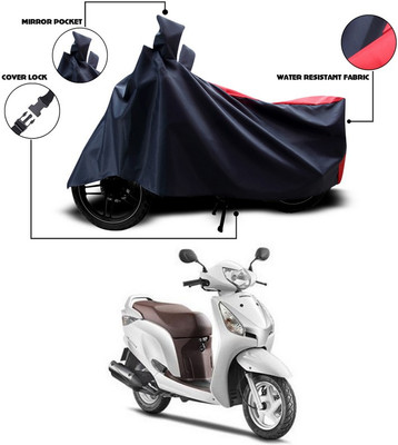 SEBONGO Two Wheeler Cover for Honda(Aviator, Grey)