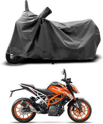 SEBONGO Two Wheeler Cover for KTM(Duke 390, Grey)