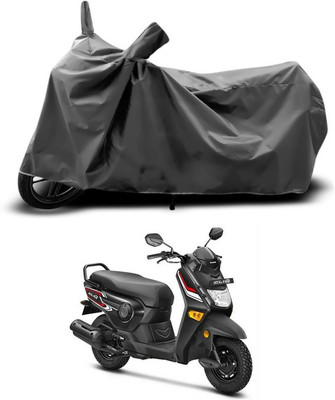 SEBONGO Waterproof Two Wheeler Cover for Honda(Cliq, Grey)