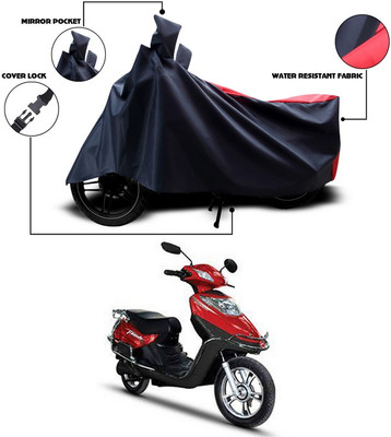 SEBONGO Two Wheeler Cover for Hero(Electric Flash, Blue, Red)