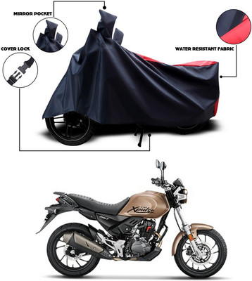 ANTHUB Two Wheeler Cover for Hero(Xpulse 200T, Red)