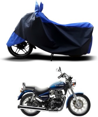 ANTHUB Two Wheeler Cover for Royal Enfield(Thunderbird 350, Blue)