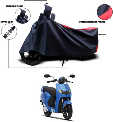 SEBOMJO Two Wheeler Cover for 22Motors(Red, Blue)