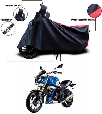 SEBONGO Two Wheeler Cover for Mahindra(Mojo, Multicolor)
