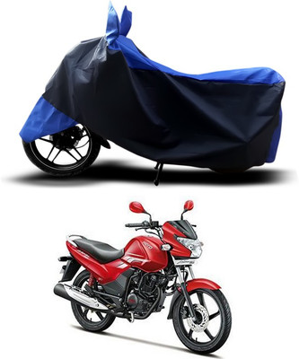 ANTHUB Two Wheeler Cover for Hero(Achiever, Blue)