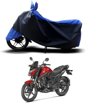 ANTHUB Two Wheeler Cover for Honda(X-Blade, Blue)