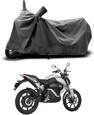ANTHUB Two Wheeler Cover for Revolt(RV 300, Grey)