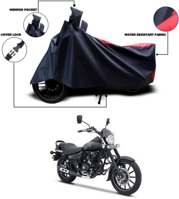 ANTHUB Two Wheeler Cover for Bajaj(Avenger 160 Street, Red)