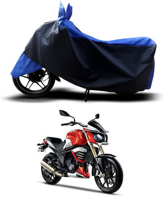 SEBONGO Two Wheeler Cover for Mahindra(Mojo, Multicolor)