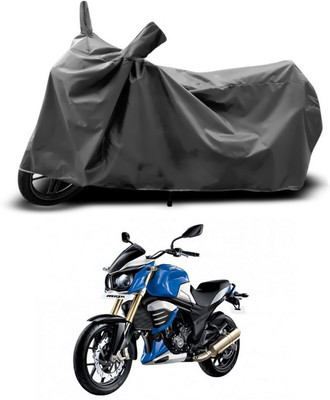 ANTHUB Two Wheeler Cover for Mahindra(Mojo, Grey)
