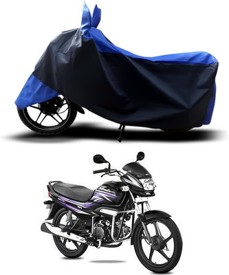 SEBONGO Two Wheeler Cover for Hero(Super Splendor, Blue)