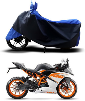 ANTHUB Two Wheeler Cover for KTM(RC 200, Blue)