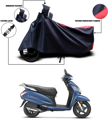 ANTHUB Two Wheeler Cover for Honda(Activa 125, Red)