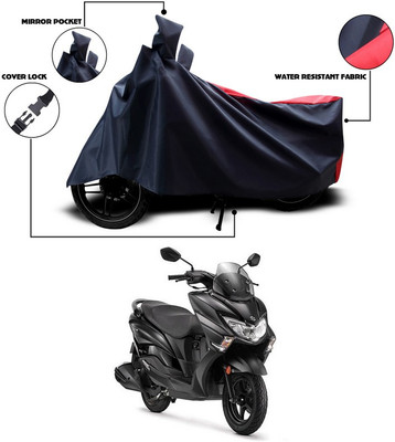 SEBONGO Two Wheeler Cover for Suzuki(Burgman Street, Grey)