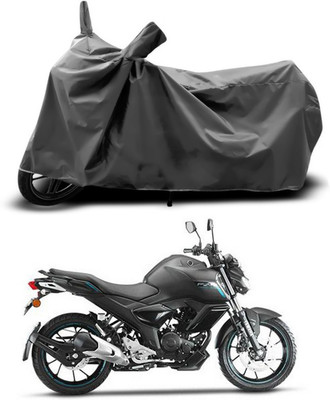 SEBONGO Two Wheeler Cover for Yamaha(FZ S V3.0 FI, Grey)