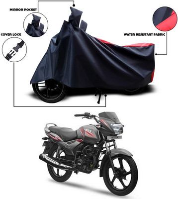 ANTHUB Two Wheeler Cover for TVS(Star City Plus, Red)