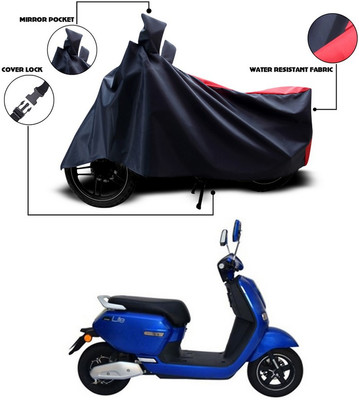 SEBONGO Two Wheeler Cover for Okinawa(Lite, Red, Blue)