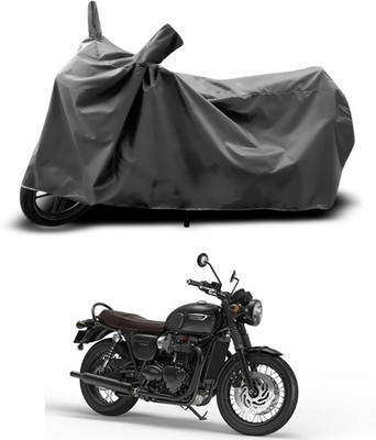 AutoGalaxy Waterproof Two Wheeler Cover for Triumph(Grey)