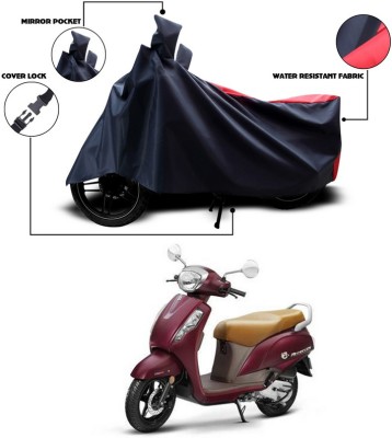 ANTHUB Two Wheeler Cover for Suzuki(Access 125, Red)