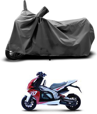 SEBONGO Waterproof Two Wheeler Cover for TVS(Grey)