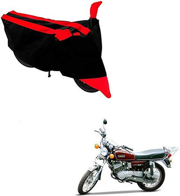 RPSENTTERPR Two Wheeler Cover for Yamaha(RX 100, Red, Black)