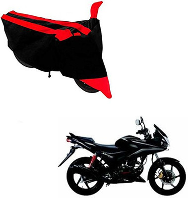 RPSENTTERPR Waterproof Two Wheeler Cover for Honda(CBF Stunner, Red, Black)