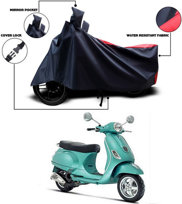 ANTHUB Two Wheeler Cover for Vespa(Vespa, Red)