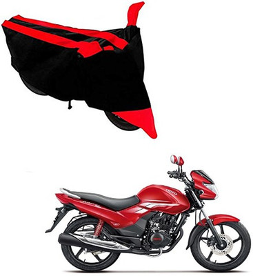 RPSENTTERPR Waterproof Two Wheeler Cover for Hero(Achiever, Red, Black)