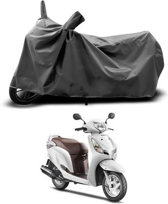 SEBONGO Waterproof Two Wheeler Cover for Honda(Aviator, Grey)