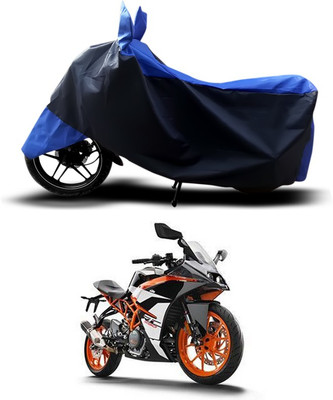 SEBONGO Two Wheeler Cover for KTM(RC 390, Blue)