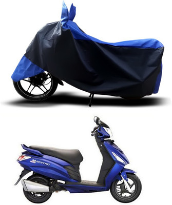 SEBONGO Two Wheeler Cover for Hero(Maestro Edge, Blue)
