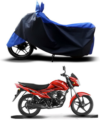 ANTHUB Two Wheeler Cover for Suzuki(Hayate EP, Blue)
