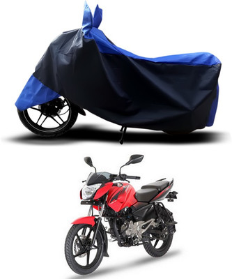 SEBONGO Two Wheeler Cover for Bajaj(Pulsar 135 LS DTS-i, Blue)