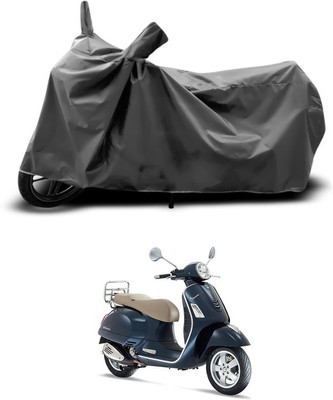 SEBONGO Two Wheeler Cover for Vespa(Vespa, Grey)