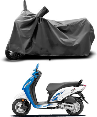 SEBONGO Two Wheeler Cover for Honda(Activa i, Grey)
